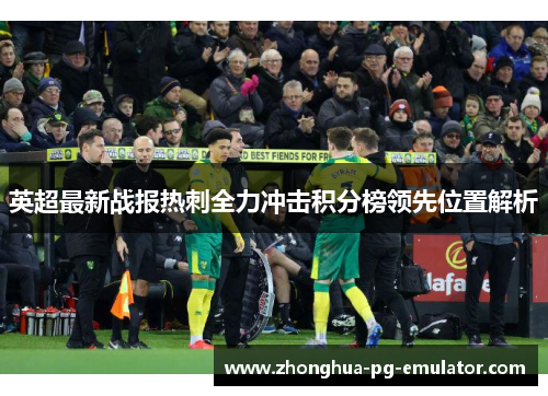 英超最新战报热刺全力冲击积分榜领先位置解析